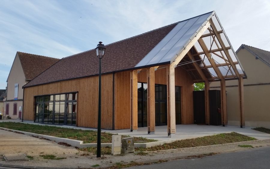 Construction d'une salle à Boullay Thierry